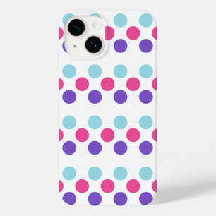Funda Para iPhone 14 De Case-Mate Bandera del Orgullo Multisexual Colores Polkadots
