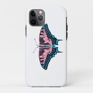 Funda Para iPhone 11 Pro Bandera del Orgullo Transgénero Mariposa Tradicion