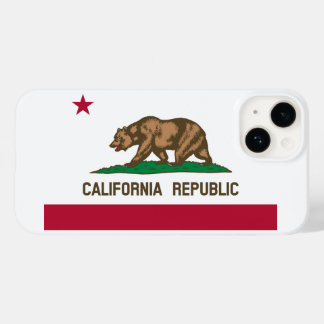 Funda Para iPhone 14 De Case-Mate Bandera del Oso de la República de California: Cal