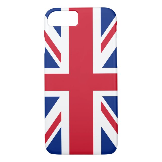 Funda De Case-Mate Para iPhone Bandera del Reino Unido (Reverso)