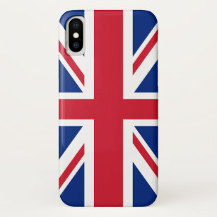 Funda Para iPhone X Bandera del Reino Unido