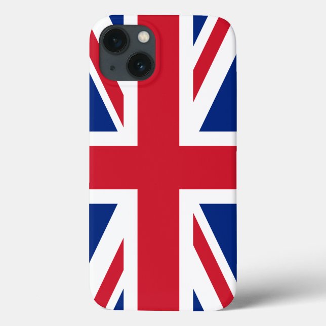Funda De Case-Mate Para iPhone Bandera del Reino Unido (Reverso)