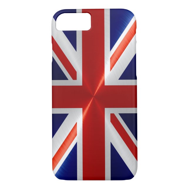 Funda De Case-Mate Para iPhone Bandera del Reino Unido (Reverso)