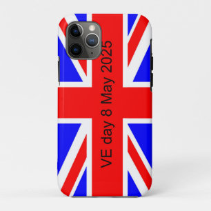 Funda Para iPhone 11 Pro Bandera del Reino Unido Día VE 2025