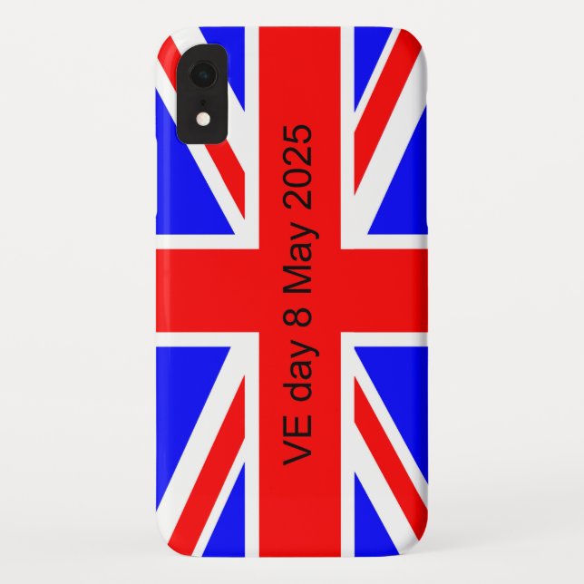Funda De Case-Mate Para iPhone Bandera del Reino Unido estuche VE iPhone / iPad (Reverso)