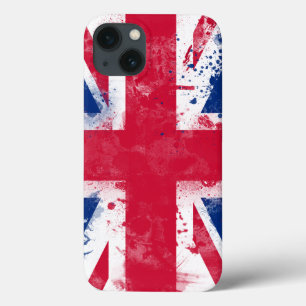 Funda Para iPhone 13 Bandera del Reino Unido o la bandera de la Unión