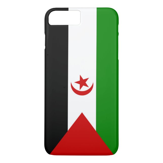 Funda De Case-Mate Para iPhone Bandera del Sáhara Occidental (Reverso)