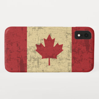 title_seo2 Bandera del vintage de Canadá apenada