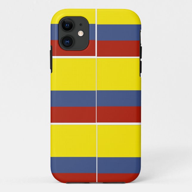 Funda De Case-Mate Para iPhone bandera ecuatoriana (Reverso)