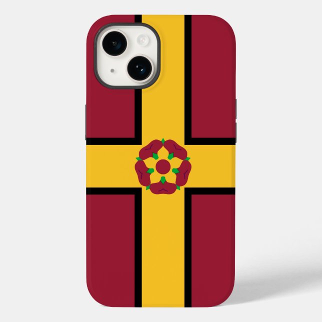 Funda De Case-Mate Para iPhone Bandera en Northamptonshire (Reverso )