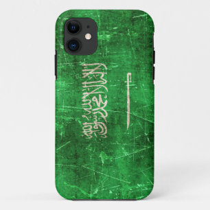 Funda Para iPhone 11 Bandera envejecida y rasguñada del vintage de la