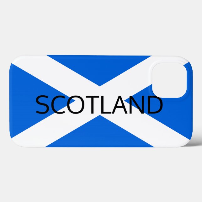 Funda De Case-Mate Para iPhone Bandera escocesa Iphcnt de Escocia (Reverso (Horizontal))