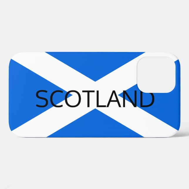Funda De Case-Mate Para iPhone Bandera escocesa Iphcnt de Escocia (Reverso (Horizontal))