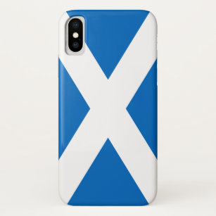 Funda Para iPhone XS Bandera escocesa Patriótica escocesa