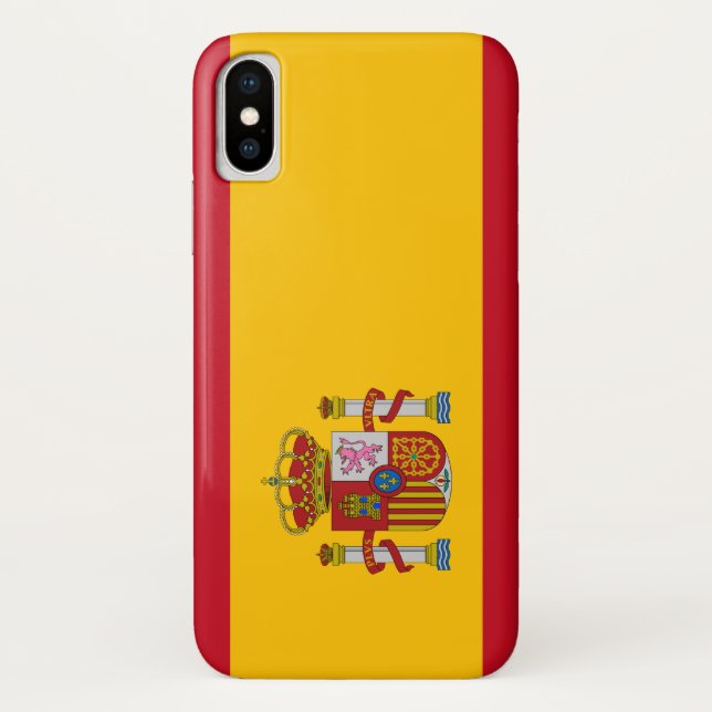 Funda De Case-Mate Para iPhone Bandera española (España) (Reverso)