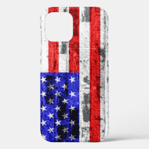 Funda Para iPhone 12 Pro Bandera estadounidense