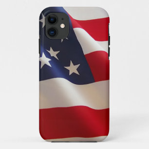 Funda Para iPhone 11 Bandera estadounidense