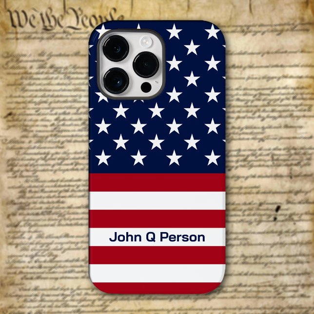 Funda De Case-Mate Para iPhone Bandera estadounidense (Subido por el creador)