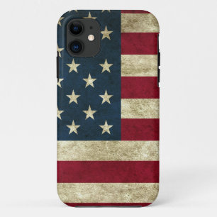 Funda Para iPhone 11 Bandera estadounidense