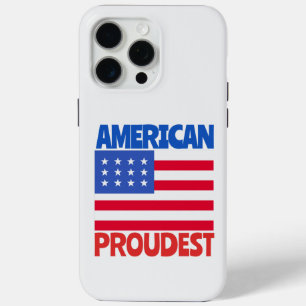 Funda Para iPhone 15 Pro Max Bandera estadounidense
