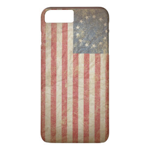 Funda Para iPhone 8 Plus/7 Plus Bandera estadounidense 1776