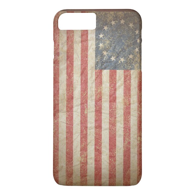 Funda De Case-Mate Para iPhone Bandera estadounidense 1776 (Reverso)