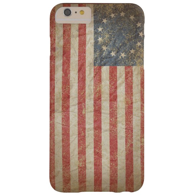 Funda De Case-Mate Para iPhone Bandera estadounidense 1776 (Reverso)