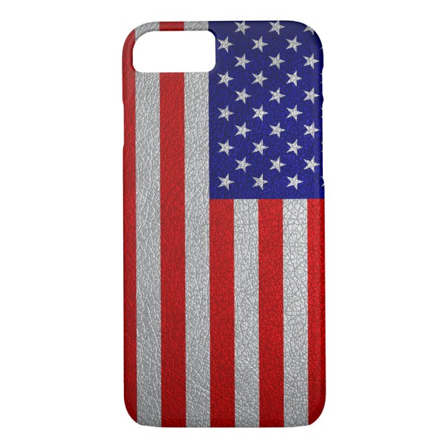 Funda De Case-Mate Para iPhone Bandera estadounidense #5 (Reverso)