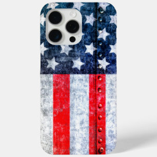 Funda Para iPhone 15 Pro Max Bandera estadounidense de los Estados Unidos