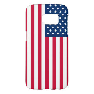 Funda Para Samsung Galaxy S7 Bandera estadounidense para iPhone Case Patriotic 