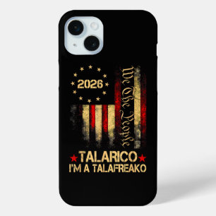 Funda Para iPhone 15 Mini Bandera estadounidense vintage partidario político