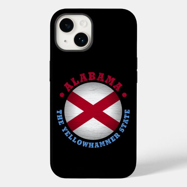 FUNDA DE Case-Mate PARA iPhone BANDERA ESTATAL DE ALABAMA (Reverso )
