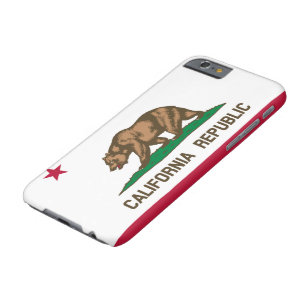 Funda Barely There Para iPhone 6 Bandera estatal de California