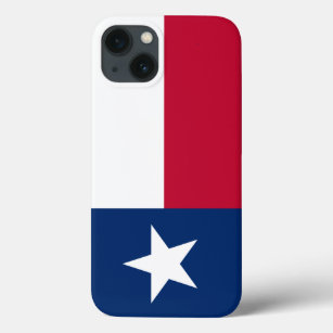 Funda Para iPhone 13 Bandera Estatal de Texas, estado estrella solitari