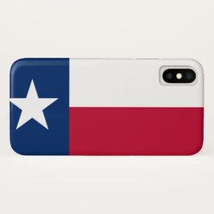 Funda Para iPhone X Bandera Estatal de Texas (Texas)