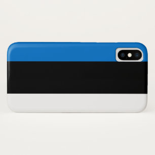 Funda Para iPhone X Bandera estonia