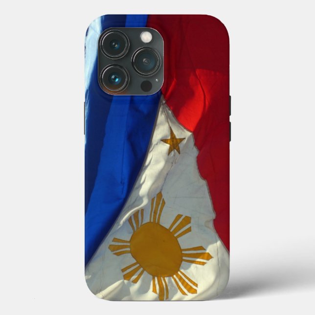 Funda De Case-Mate Para iPhone bandera filipina (Reverso )