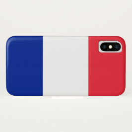Funda Para iPhone X Bandera francesa (Francia)