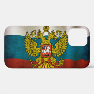 Funda Para iPhone 12 Bandera giratoria del estuche para iPhone de Rusia