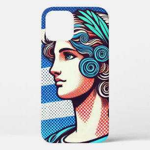 Funda Para iPhone 12 Bandera griega