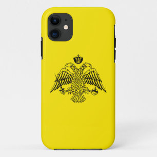 Funda Para iPhone 11 Bandera griega el monte Athos de la iglesia