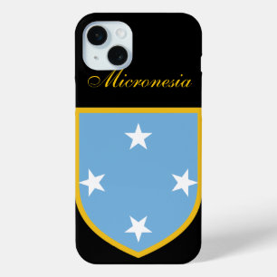 Funda Para iPhone 15 Mini Bandera hermosa de Micronesia
