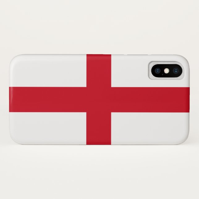 Funda De Case-Mate Para iPhone Bandera inglesa (Inglaterra) (Reverso (horizontal))