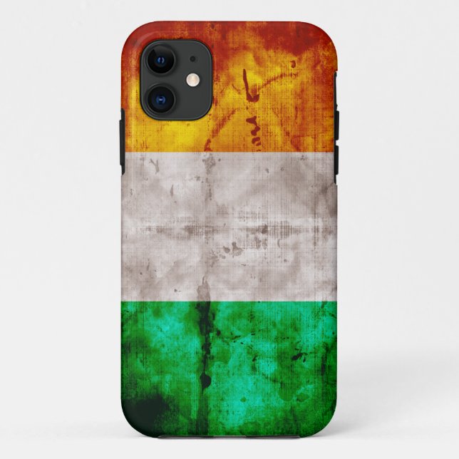 Funda De Case-Mate Para iPhone Bandera irlandesa (Reverso)