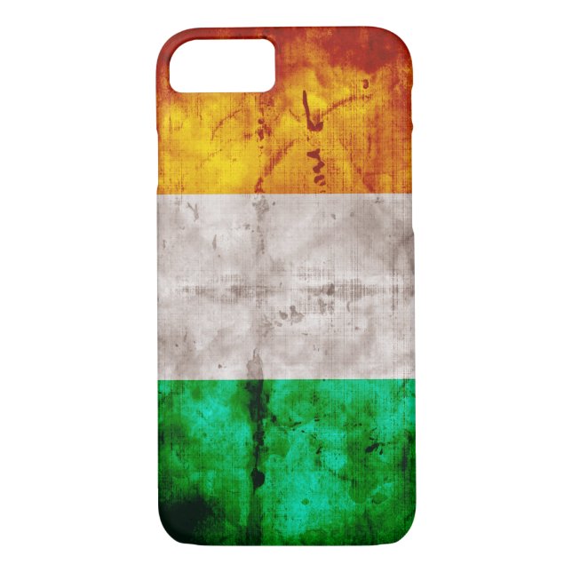 Funda De Case-Mate Para iPhone Bandera irlandesa (Reverso)