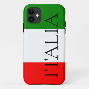 Funda Para iPhone 11 Bandera Italiana Grande ITALIA