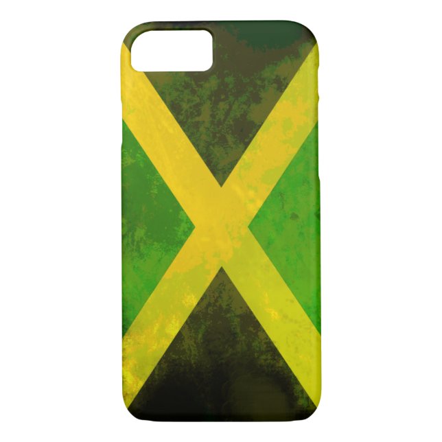 Funda De Case-Mate Para iPhone bandera jamaica - raíces de reggae (Reverso)