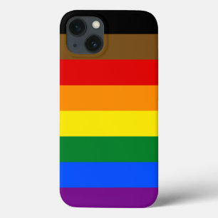 Funda Para iPhone 13 Bandera LGBTQ del Orgullo de Filadelfia