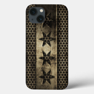 title_seo2 Bandera metalizado sucia de Chicago