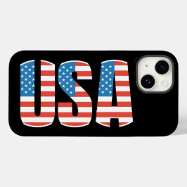 Funda Para iPhone 14 De Case-Mate Bandera Nacional Personalizada de EE. UU.